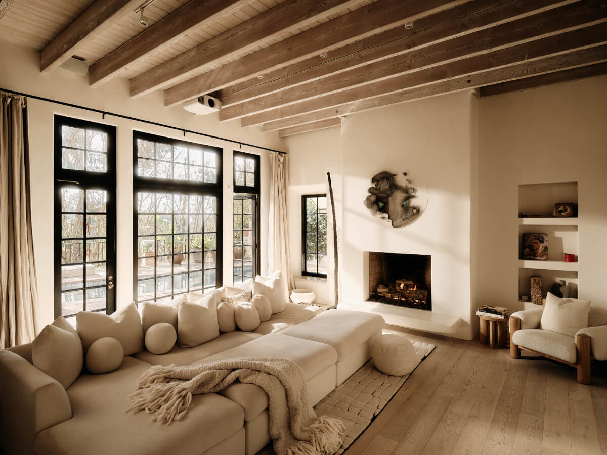 Tulum-Inspired Interiors in a Spanish Californian Home