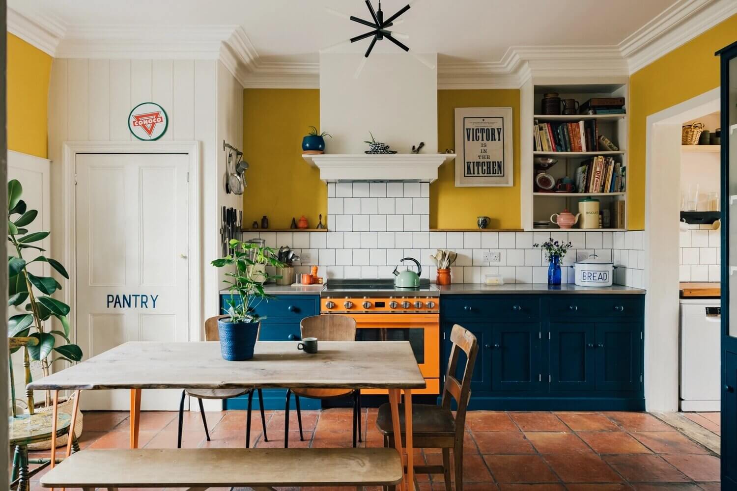 Yellow Kitchen Design Ideas (with Paint Colors) 40 AColorfulEarly19th CenturyHouseinEngland TheNordroom2 Yellow Kitchen Design Ideas (with Paint Colors)