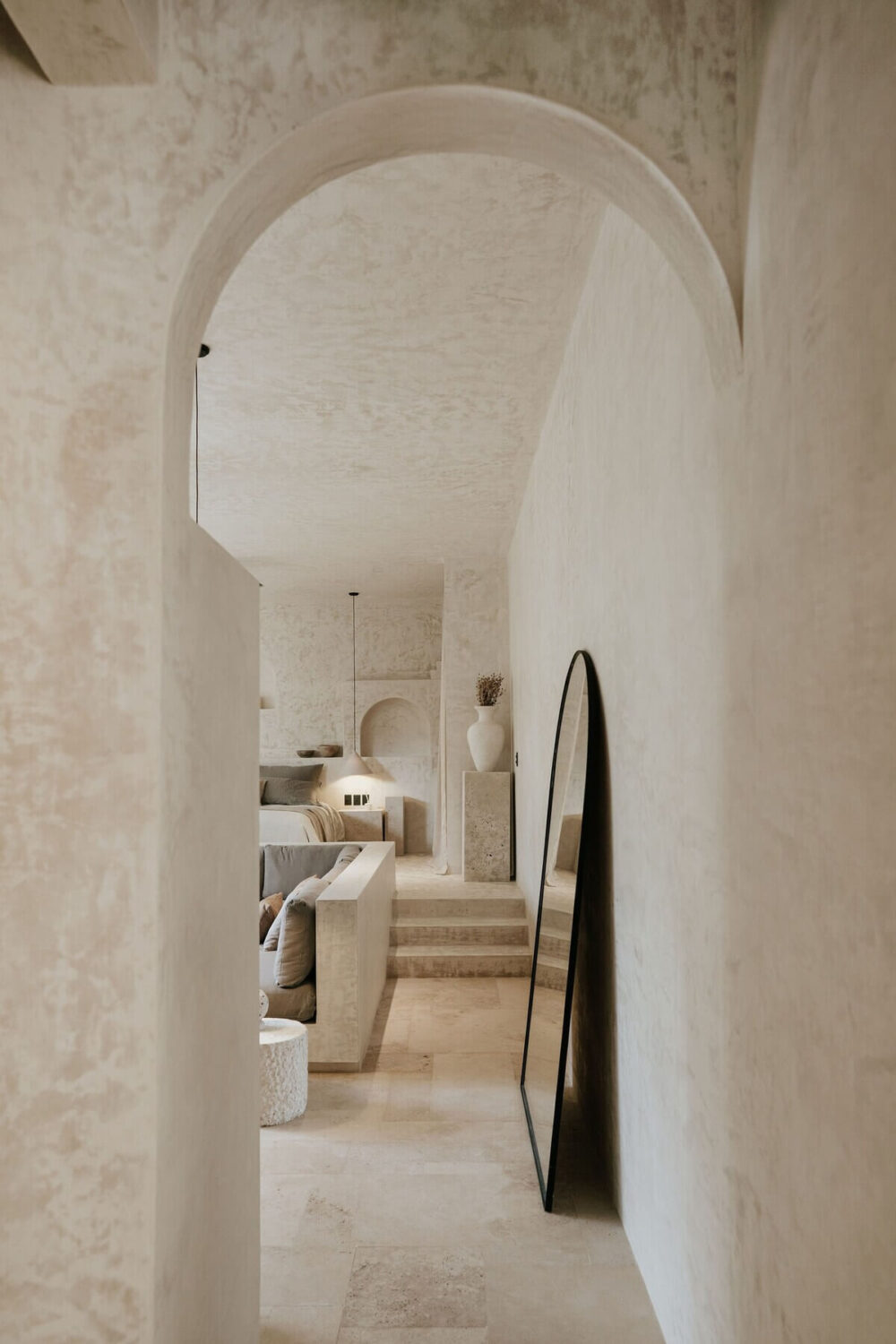 A Serene Design Apartment in Tulum 21 arched-doorway-airbnb-apartment-tulum-nordroom