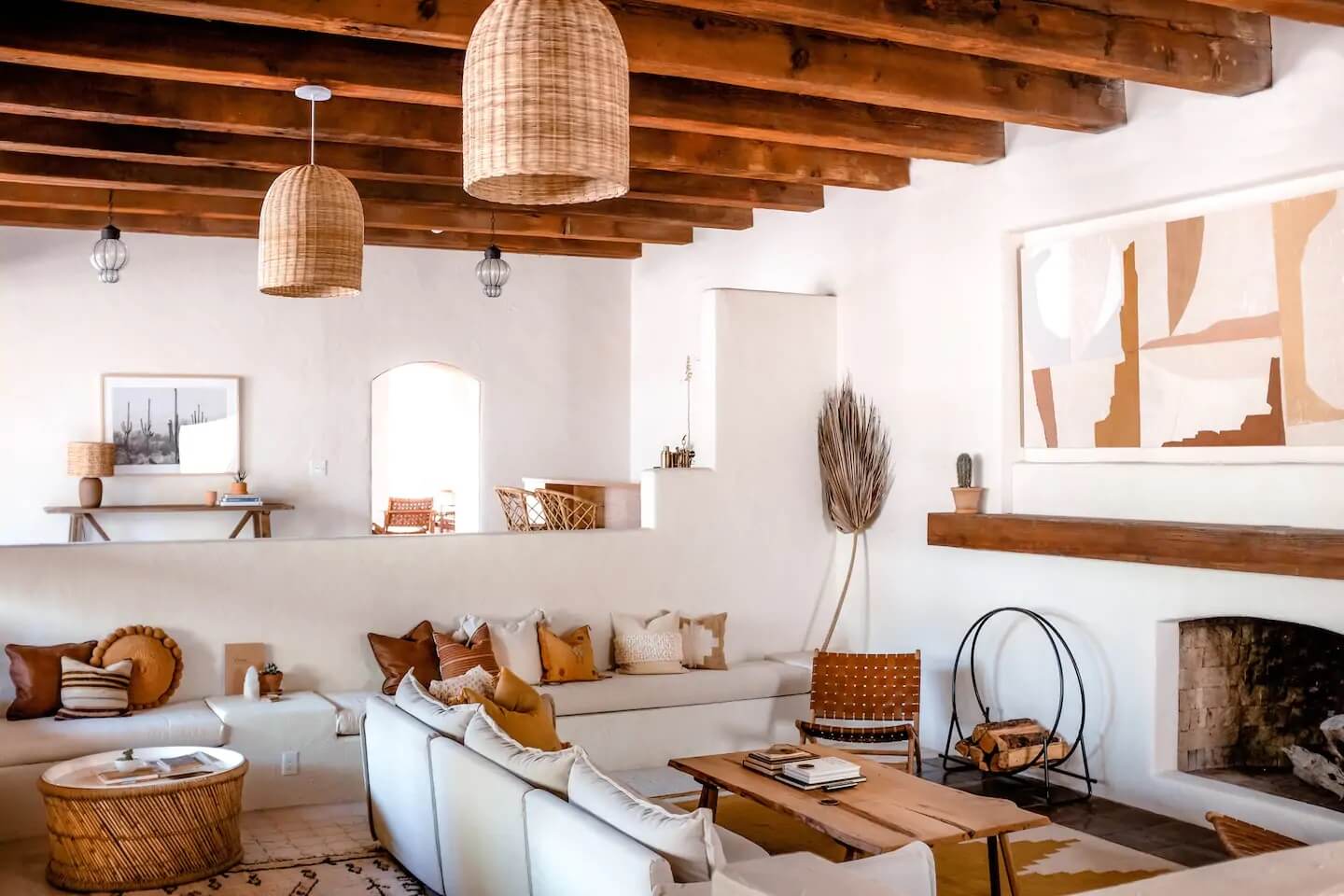 Earthy Tones in an Arizona Vacation Rental by The Joshua Tree House Team