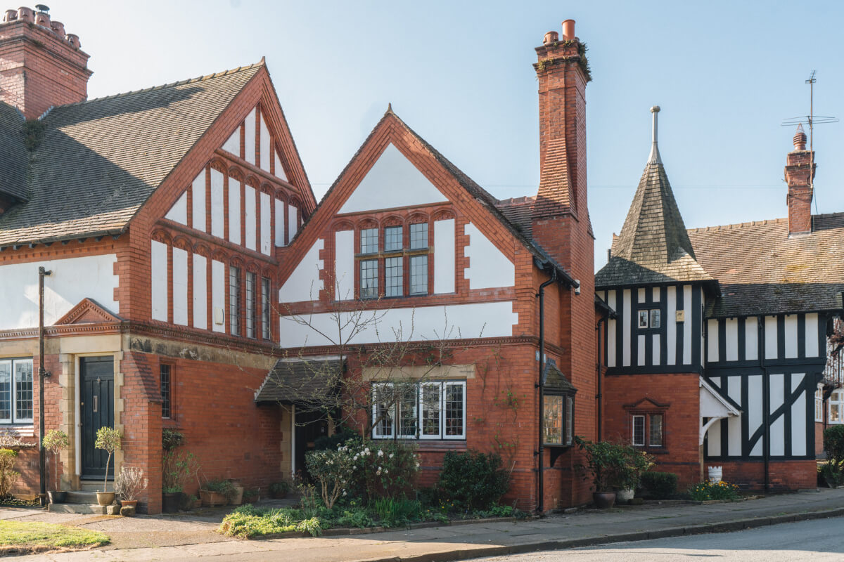 A Sage Green Kitchen in a Charming Arts and Crafts House 20 arts and crafts house merseyside england