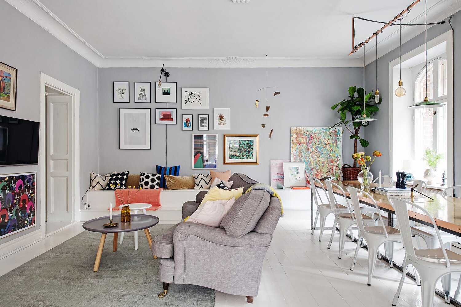 A Scandinavian Apartment Decorated with Bright Pops of Color 3 AScandinavianApartmentDecoratedwithBrightPopsofColor TheNordroom A Scandinavian Apartment Decorated with Bright Pops of Color