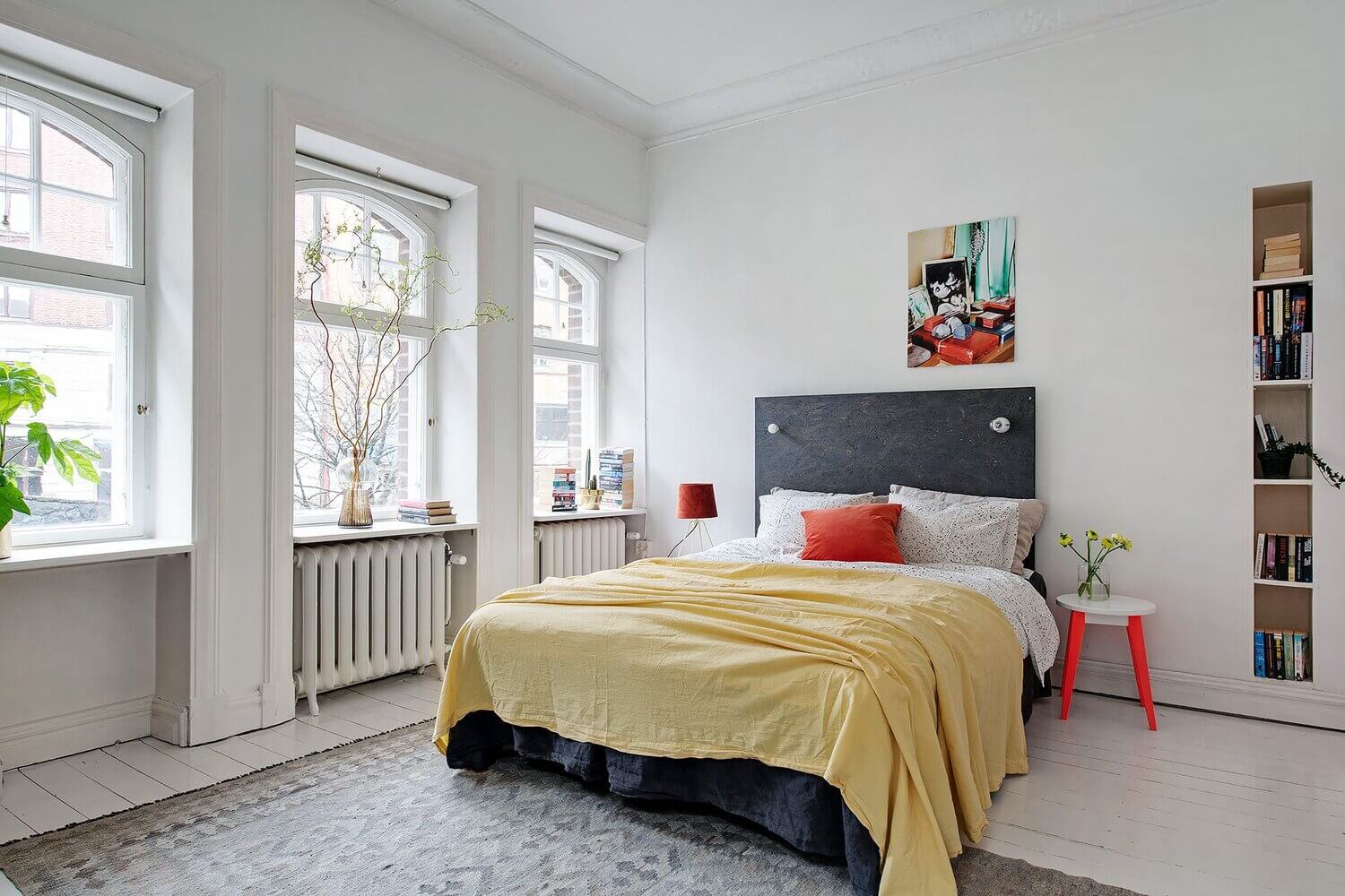 A Scandinavian Apartment Decorated with Bright Pops of Color 15 AScandinavianApartmentDecoratedwithBrightPopsofColor TheNordroom12 A Scandinavian Apartment Decorated with Bright Pops of Color