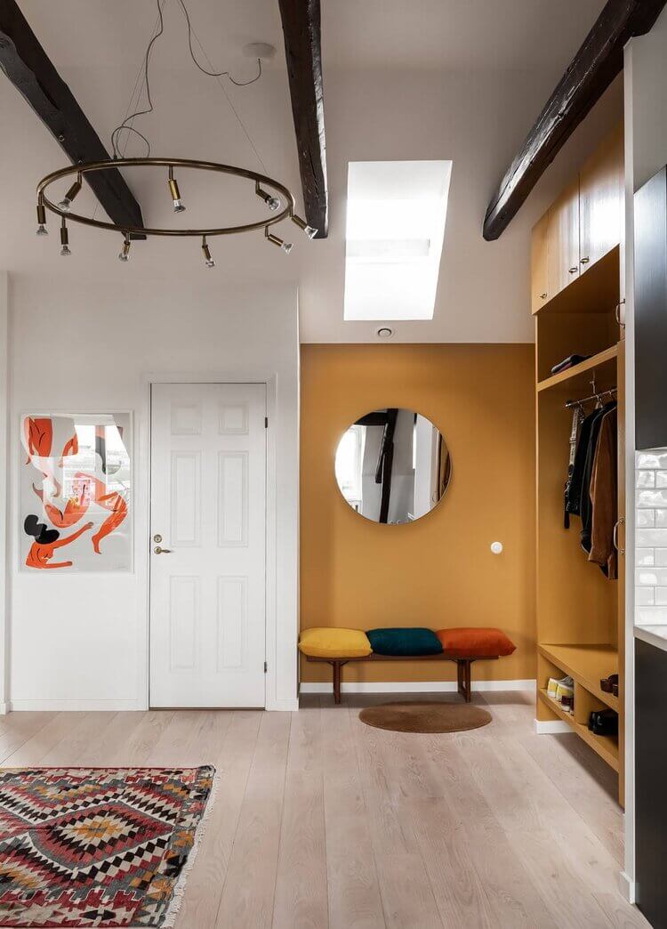 A Scandinavian Penthouse Apartment With A Dark Green Kitchen 16 AScandinavianPenthouseApartmentwithaGreenKitchen TheNordroom9 A Scandinavian Penthouse Apartment With A Dark Green Kitchen