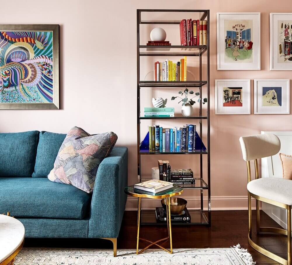 A Vibrant Pink and Blue Apartment with Clever Storage Ideas 3 AVibrantPinkandBlueApartmentwithCleverStorageIdeas TheNordroom2 A Vibrant Pink and Blue Apartment with Clever Storage Ideas