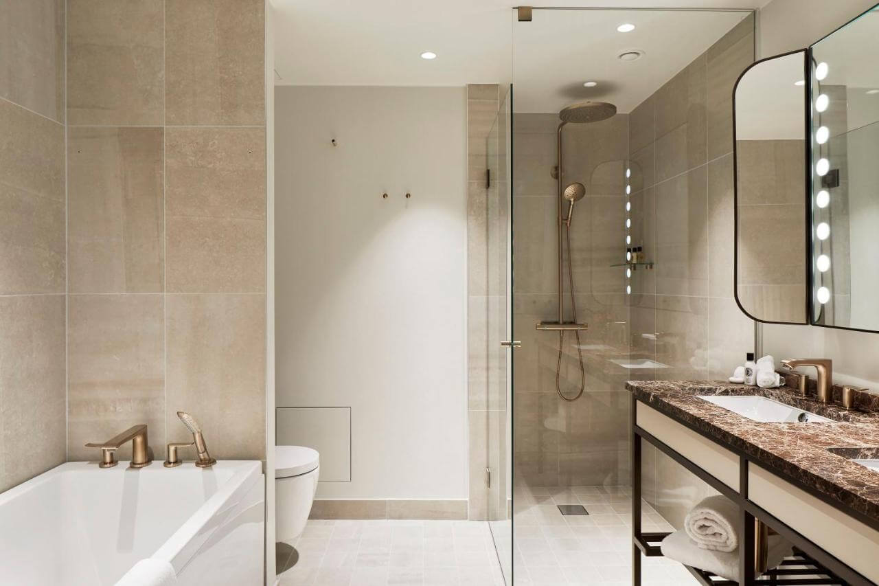 The Best Design Hotels in Stockholm 4 bathroom-bank-hotel-stockholm-nordroom