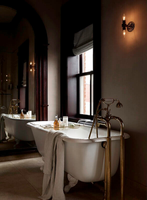 The Maker Hotel in Hudson, New York 3 bathroom-clawfoot-bath-the-maker-hotel-new-york-nordroom