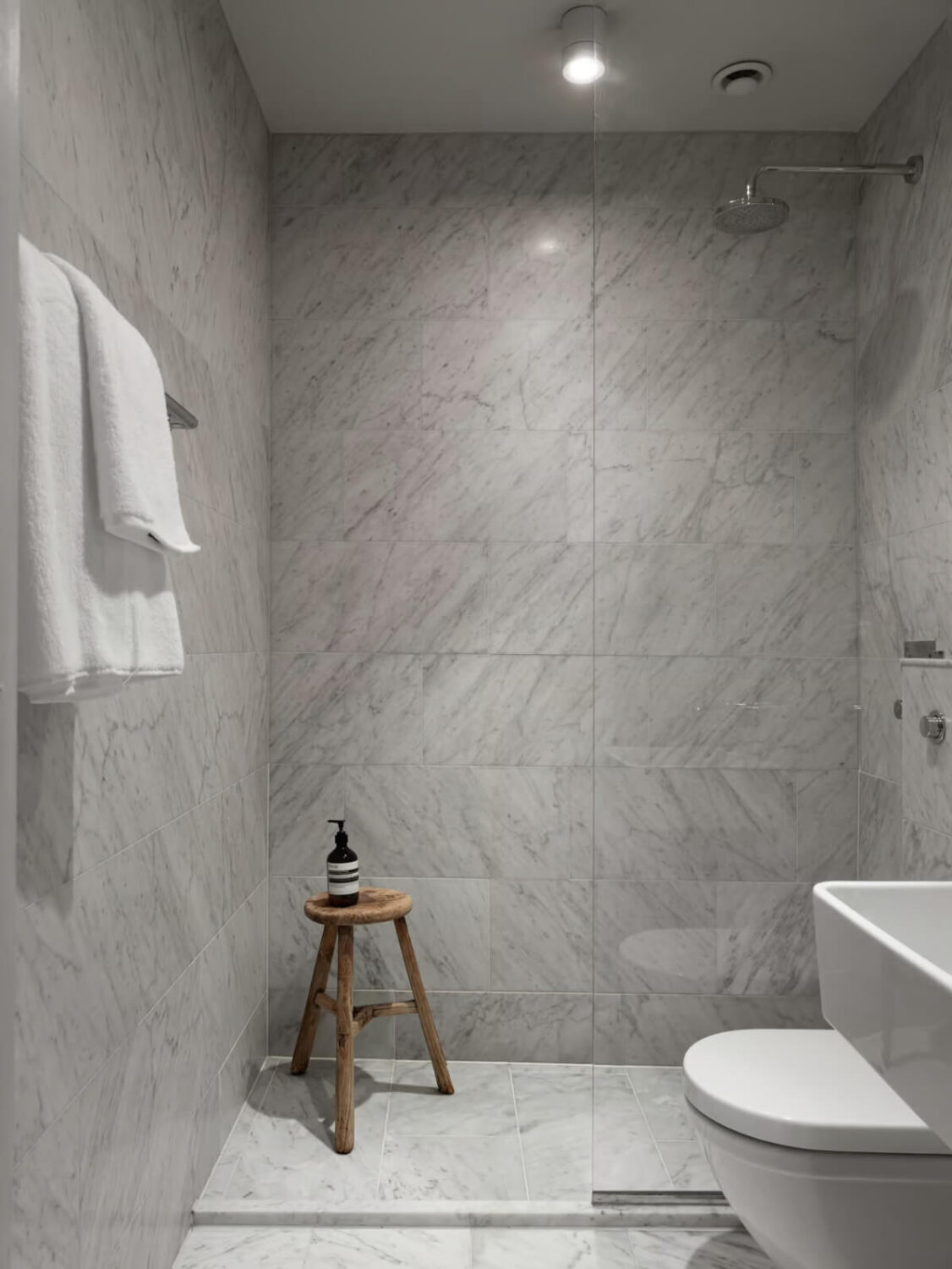 bathroom walk-in shower