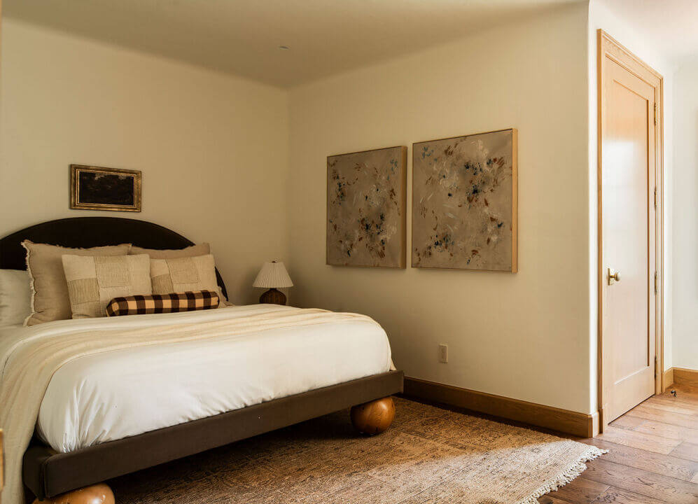 A Reimagined Spanish Colonial Revival Estate in Los Angeles 14 bedroom round bedframe