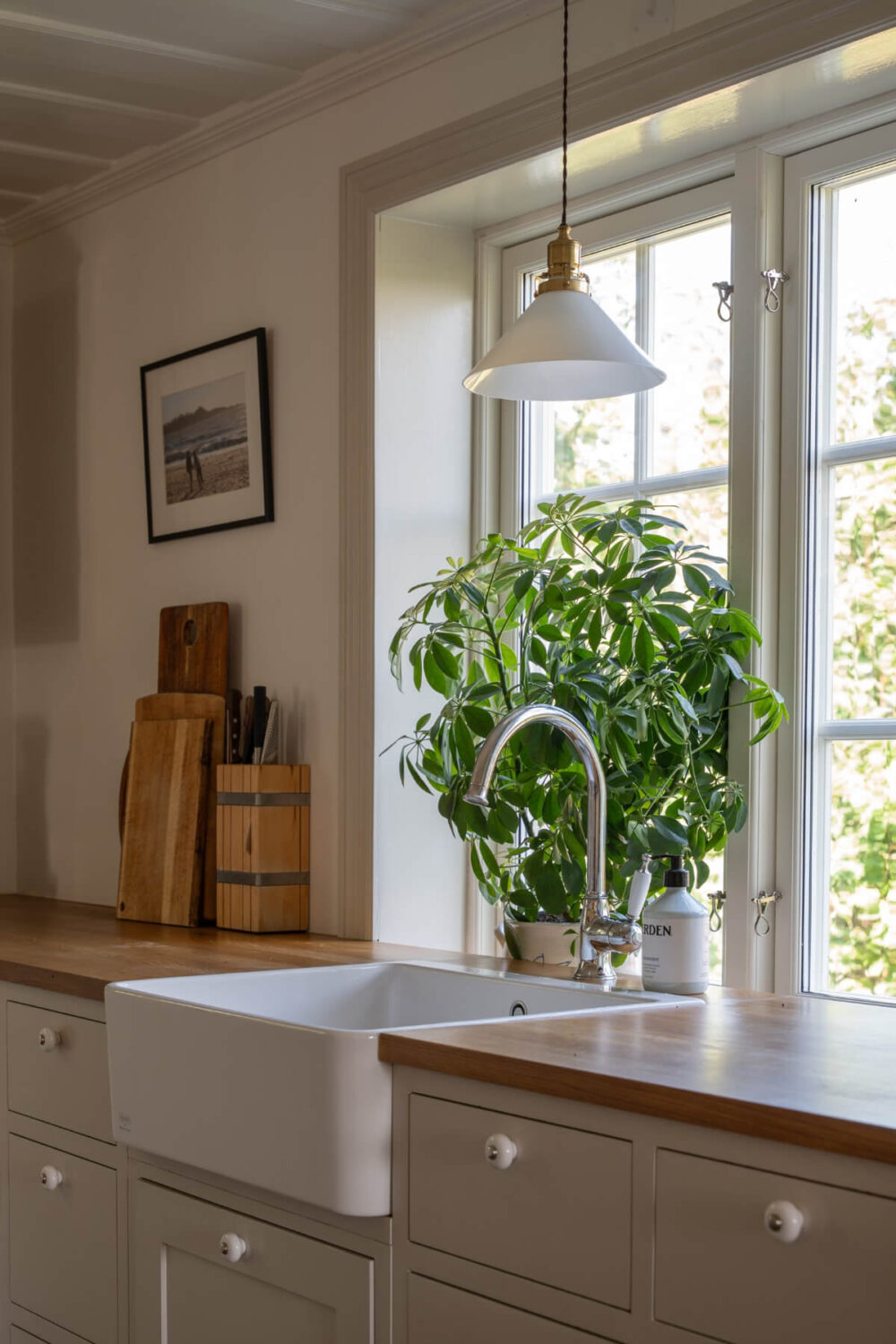 A Charming Historic Country House North of Stockholm 19 butler sink