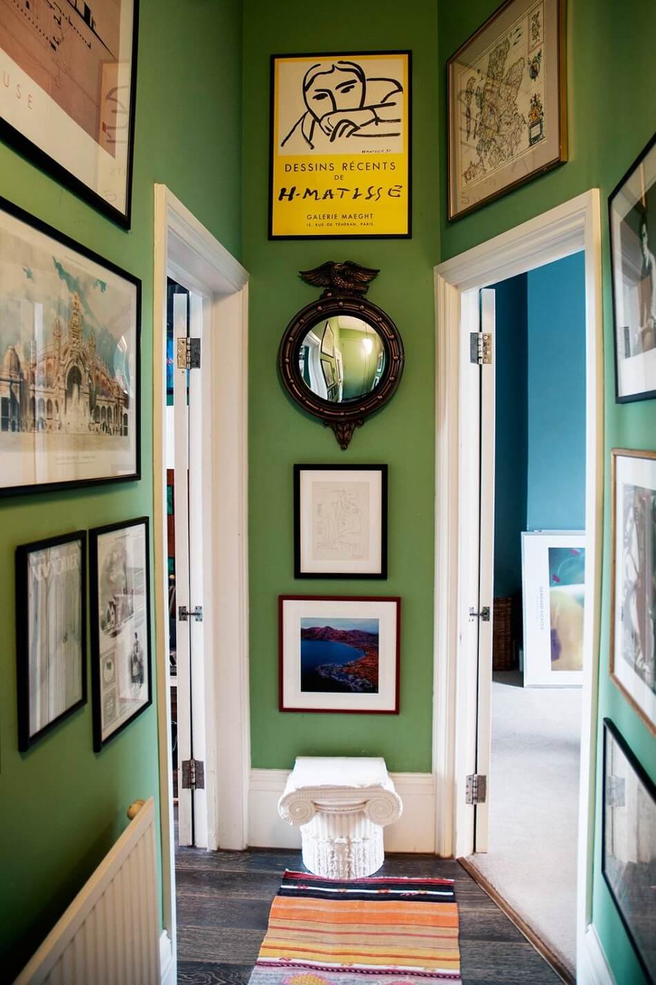 The Colorful Eclectic Home of Designer Luke Edward Hall & Duncan Campbell 12 colorful eclectic home luke edward hall duncan campbell nordroom11 The Colorful Eclectic Home of Designer Luke Edward Hall & Duncan Campbell
