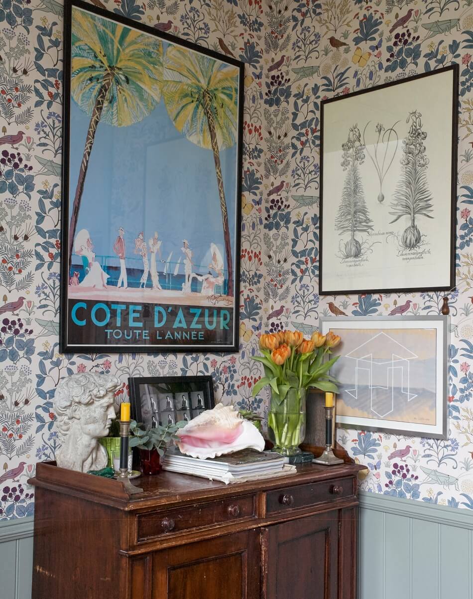 The Colorful Eclectic Home of Designer Luke Edward Hall & Duncan Campbell 19 colorful eclectic home luke edward hall duncan campbell nordroom18 The Colorful Eclectic Home of Designer Luke Edward Hall & Duncan Campbell