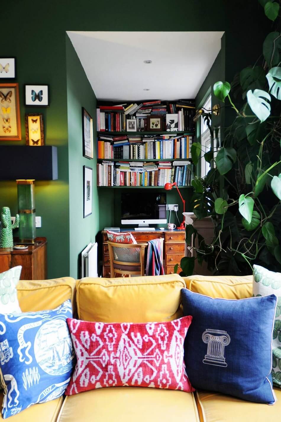 The Colorful Eclectic Home of Designer Luke Edward Hall & Duncan Campbell 8 colorful eclectic home luke edward hall duncan campbell nordroom7 The Colorful Eclectic Home of Designer Luke Edward Hall & Duncan Campbell