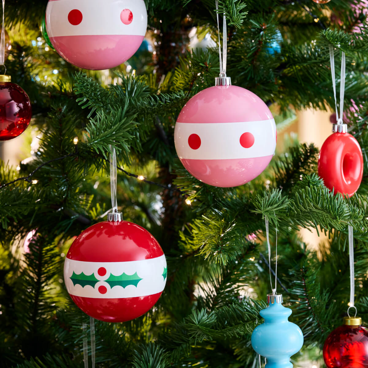 colorful ornaments ikea christmas collection 2025 nordroom IKEA Christmas Collection 2025: Traditional Decor with a Modern Twist