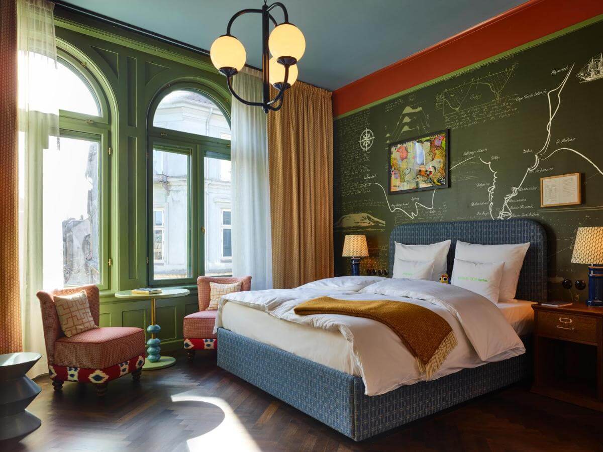 The Best Design Hotels in Copenhagen - Updated 2025 17 colorful room 25 hours hotel indre by copenhagen The Best Design Hotels in Copenhagen - Updated 2025