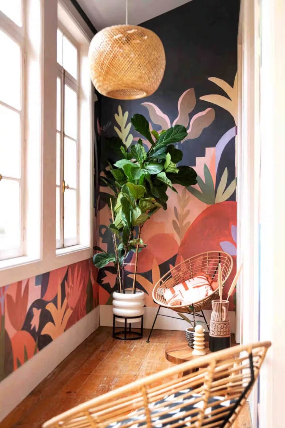 A Colorful Airbnb Apartment in Portugal 9 colorful wallpaper