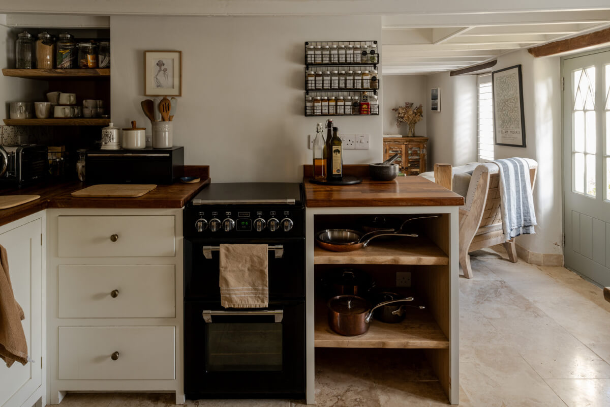 A Charming Stone Cottage with Period Features in Cornwall 7 cottage kitchen