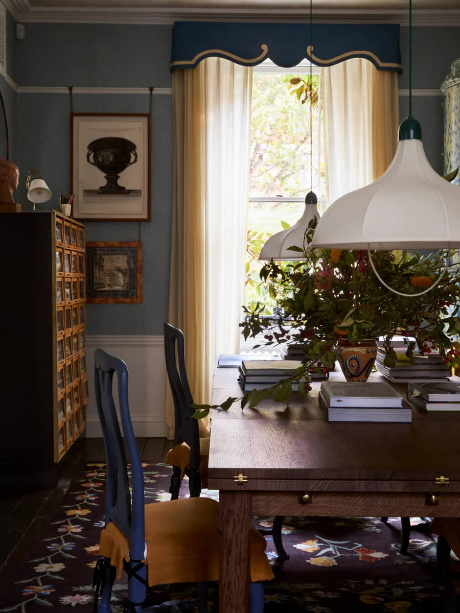 The Dependables Paint Collection by Beata Heuman and Mylands 7 dining room beata heuman mylands