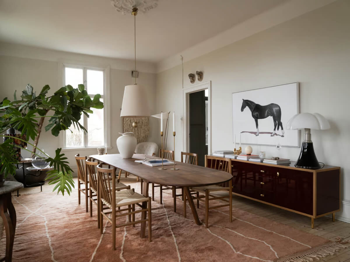 dining room large rug