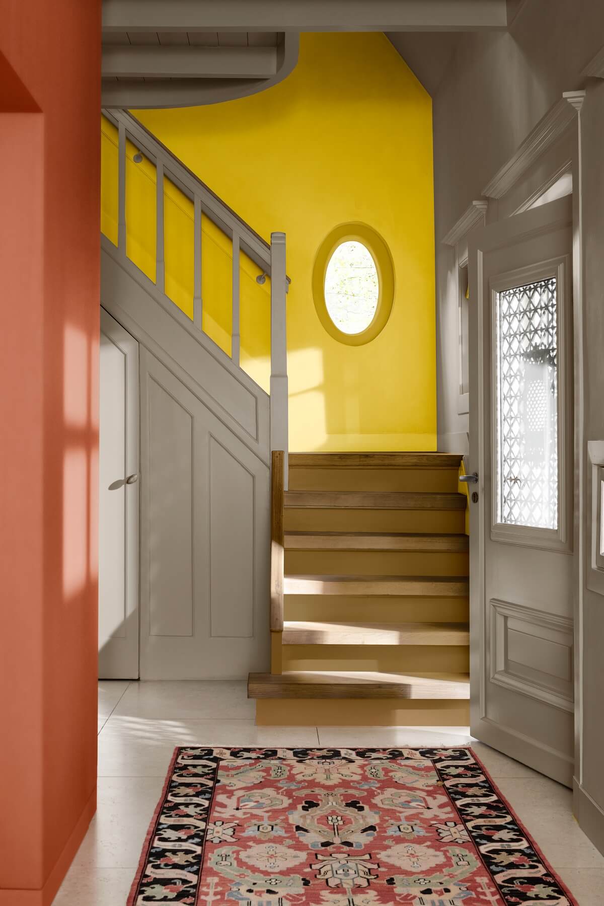 dulux-colour-of-the-year-2025-True-Joy-Pride hallway