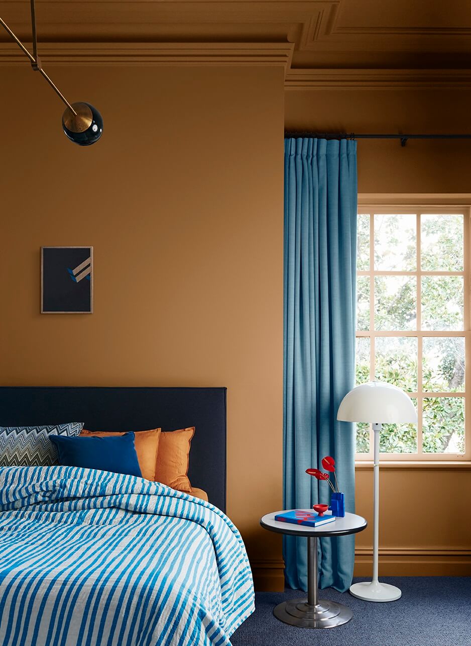 Dulux Color Forecast 2024: Bold and Positive Colors 27 Dulux_Colour_Forecast_2024_Muse_palette_bedroom-nordroom