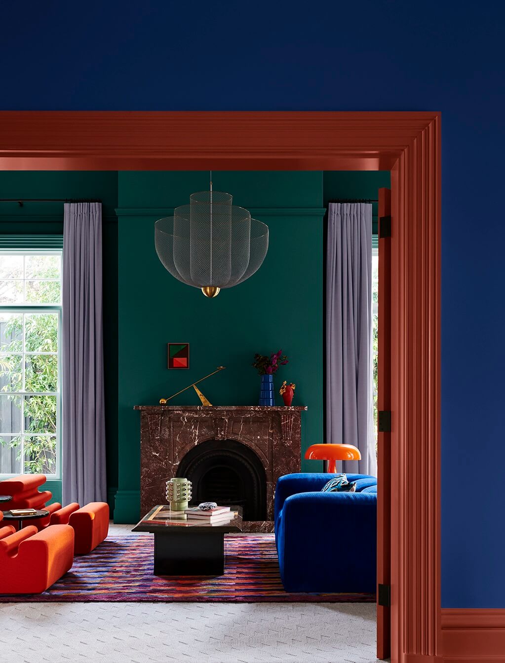 Dulux Color Forecast 2024: Bold and Positive Colors 25 Dulux_Colour_Forecast_2024_Muse_palette_colorful-retro-living-room-nordroom
