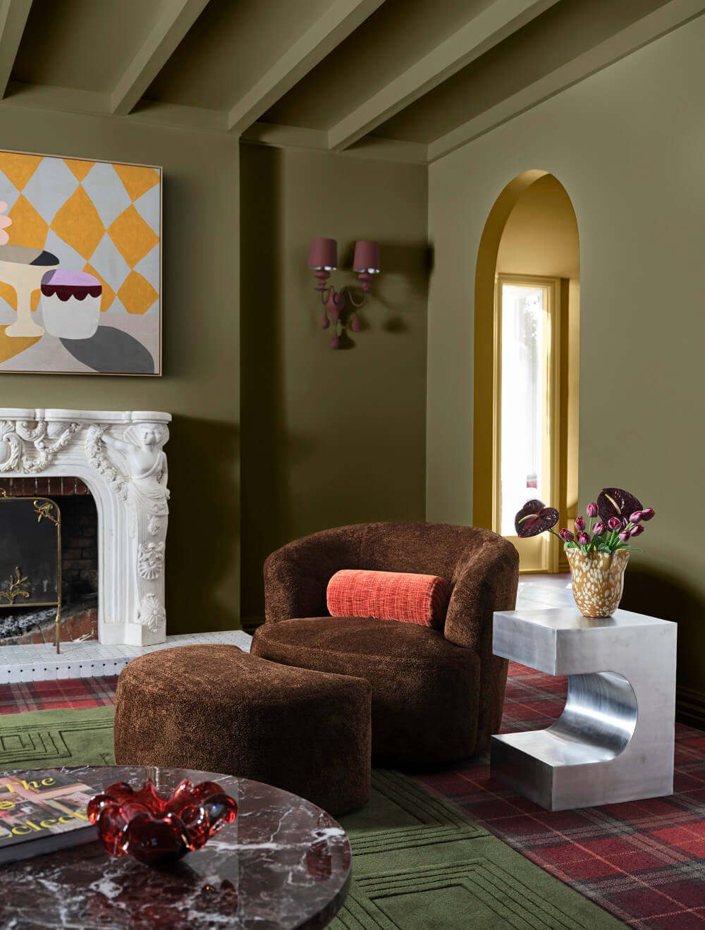 Every Color of the Year for 2025 (So Far!) 7 Dulux_Colour_Forecast_2025_Recollect_palette olive green living room nordroom