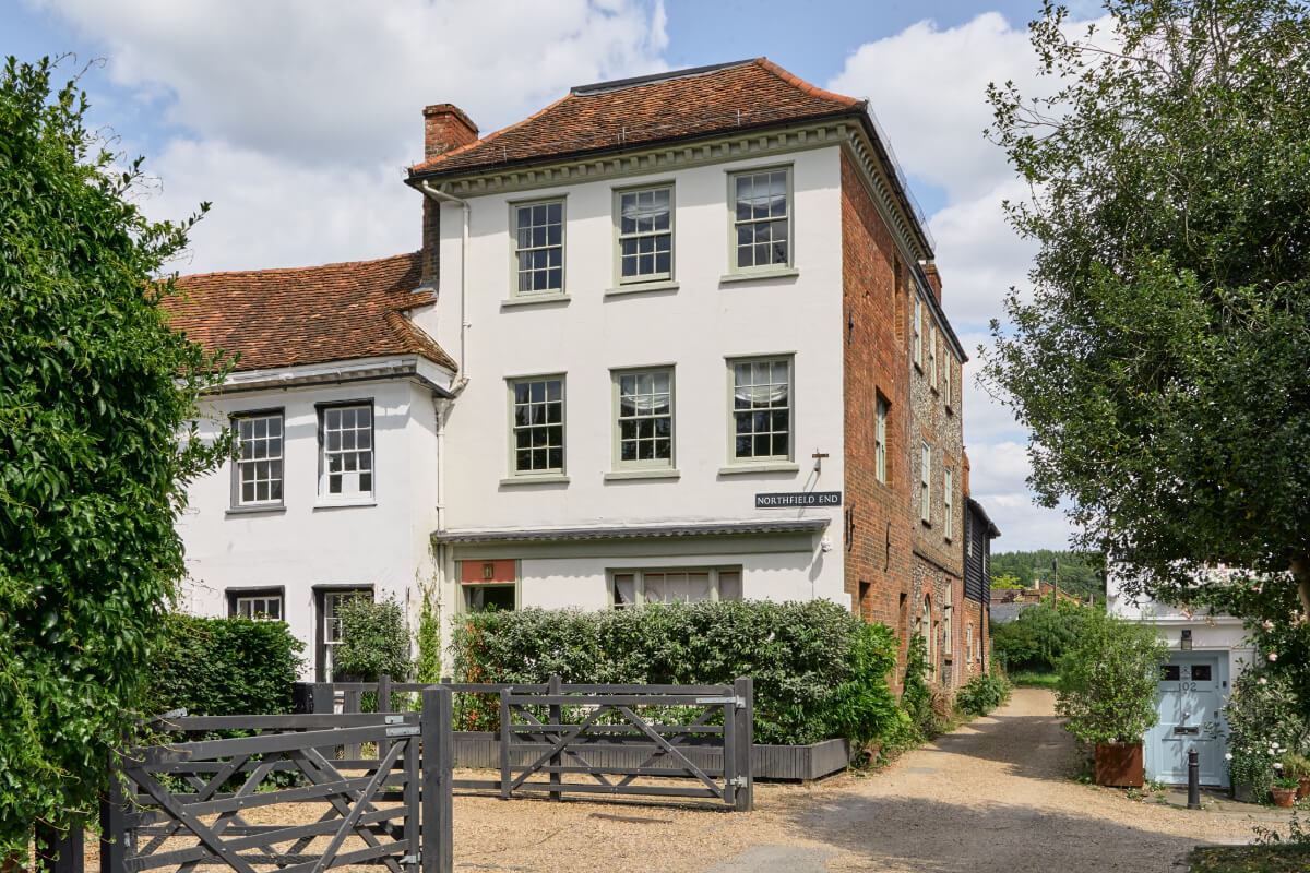 A Colorful Design-Led Georgian House in the Heart of Henley-on-Thames 47 exterior denmark house A Colorful Design-Led Georgian House in the Heart of Henley-on-Thames