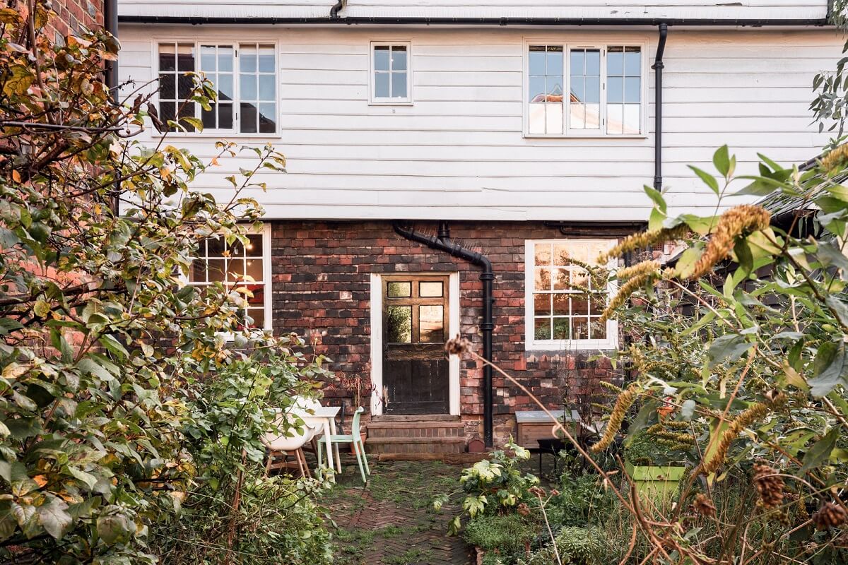 Rustic Wooden Elements in a Historic English House 27 exterior garden historic house