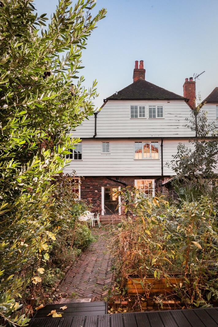 Rustic Wooden Elements in a Historic English House 26 exterior historic english house garden