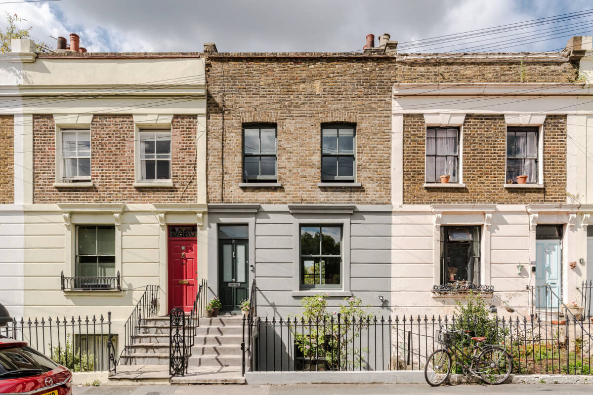 A Victorian Home with a Rich Color Palette and a Beautiful Garden 28 exterior london home