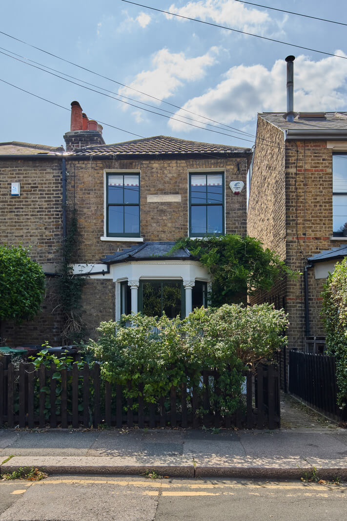 A 19th Century London Cottage with a Stunning Kitchen Extension 29 exterior london home 1 A 19th Century London Cottage with a Stunning Kitchen Extension
