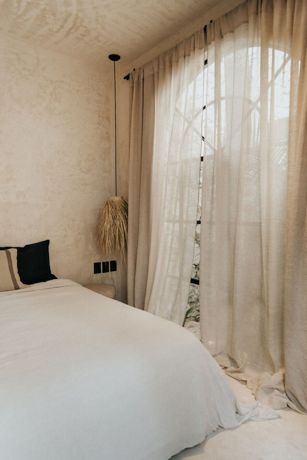 A Serene Design Apartment in Tulum 23 serene bedroom airbnb tulum