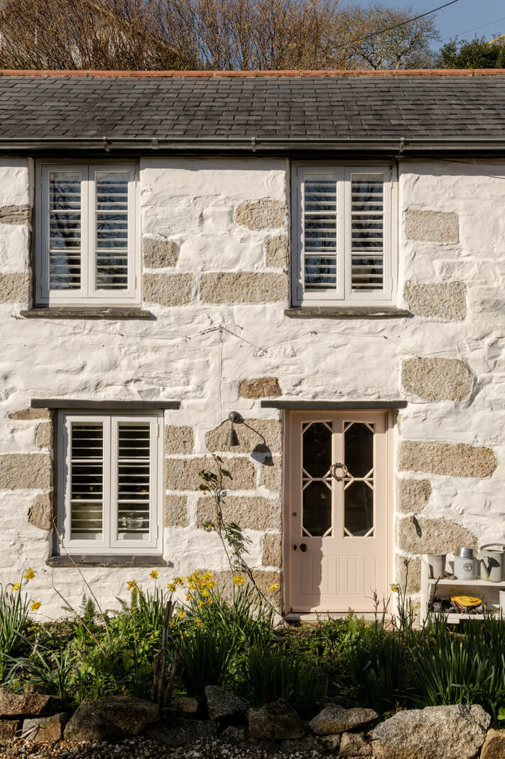 A Charming Stone Cottage with Period Features in Cornwall 25 front door english cottage