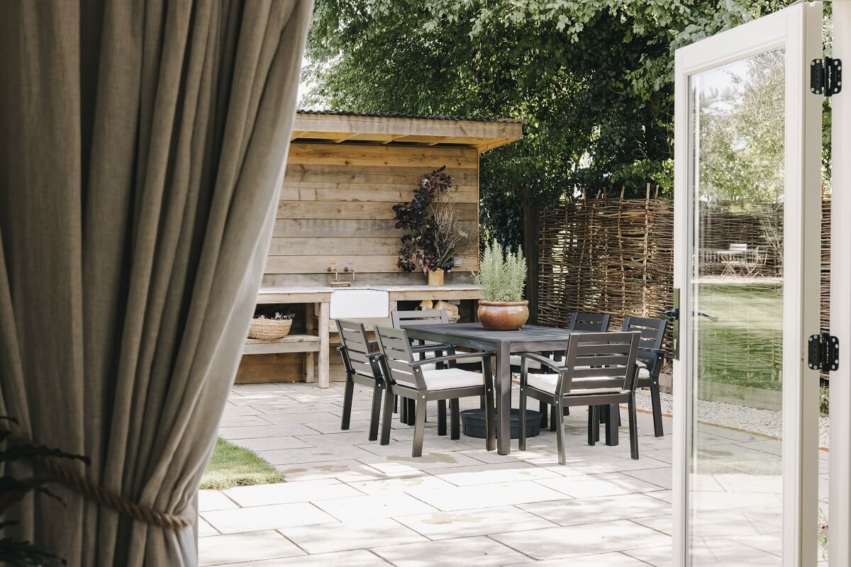 The Workers Cottage: An English Holiday Home with a Royal Past 13 garden-view-the-workers-cottage