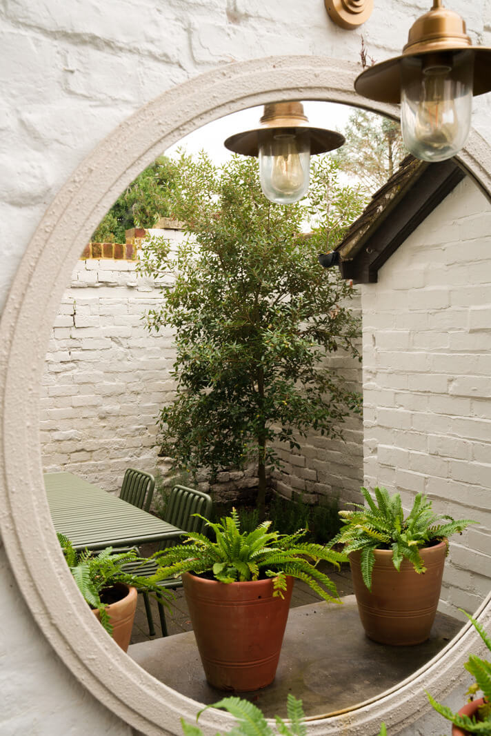 garden Contemporary Light Interiors in a 19th-Century English Cottage