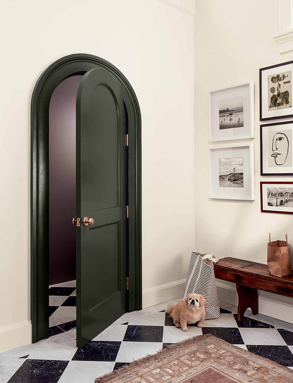 Benjamin Moore Color of the Year 2025: Cinnamon Slate 9 green door benjamin moore color of the year 2025 cinnamon slate nordroom