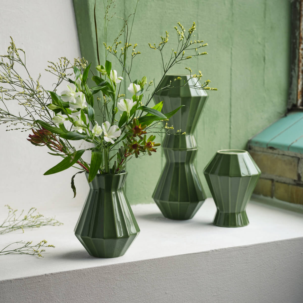 IKEA MÄVINN Edition 3: Handcrafted Decor Made From Natural Materials 12 green-vases-ikea-mavinn-collection-part-3-nordroom.jpg