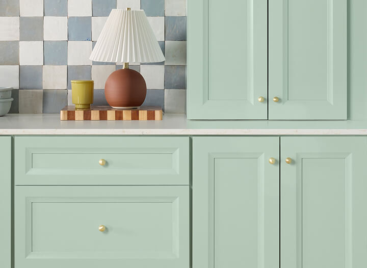 HGTV Home by Sherwin-Williams Color of the Year 2025: Quietude 4 hgtv home color of the year 2025 Quietude kitchen cabinets nordroom HGTV Home by Sherwin-Williams Color of the Year 2025: Quietude