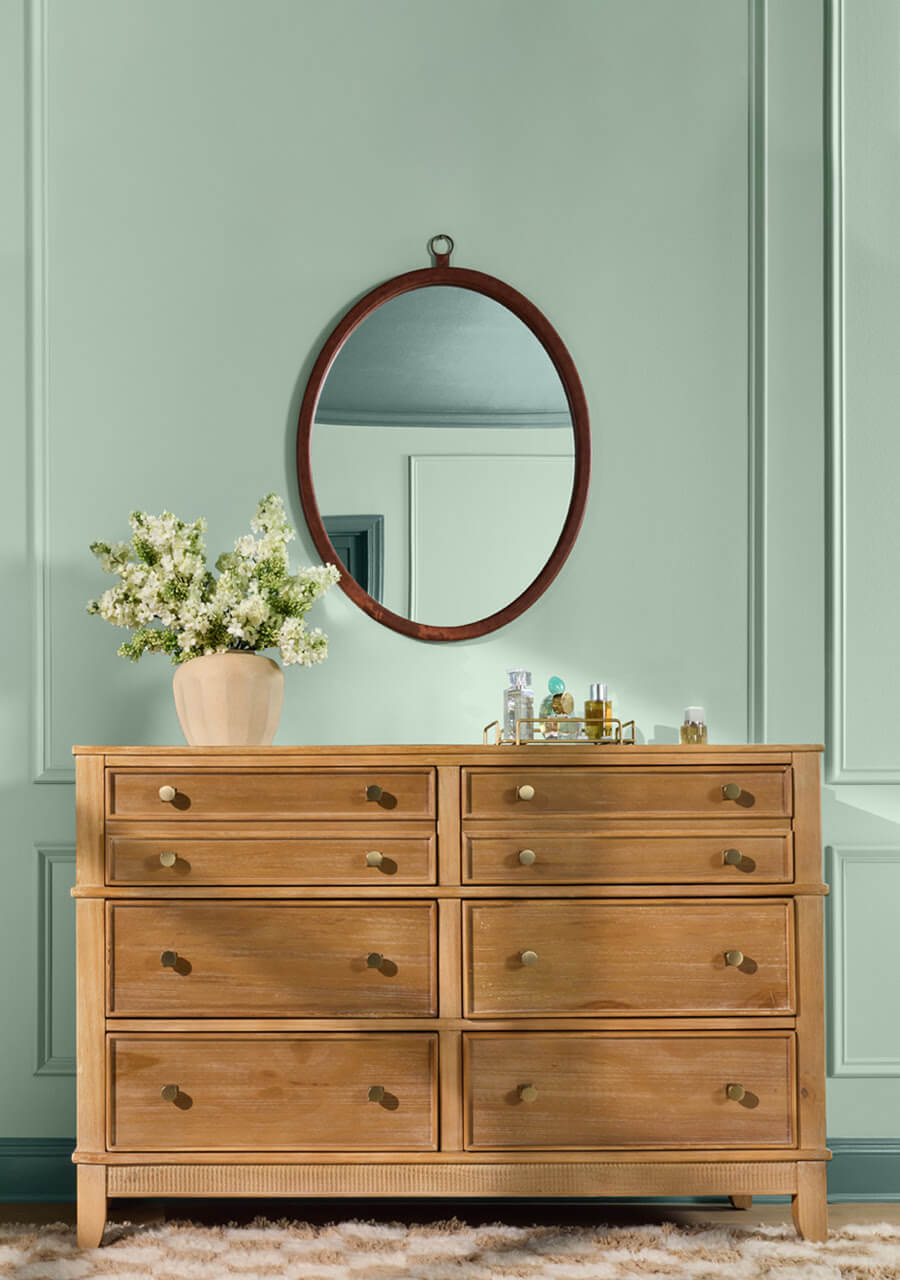 HGTV Home by Sherwin-Williams Color of the Year 2025: Quietude 33 hgtv home color trends 2025 quietude nordroom