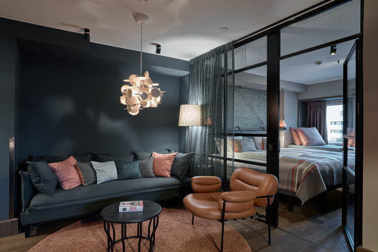 The Best Design Hotels in Stockholm 22 hotel-room-downtown-camper-design-hotels-stockholm-nordroom