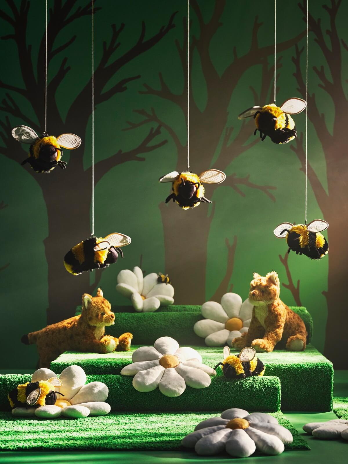 ikea SKOGSDUVA children collection forest bees