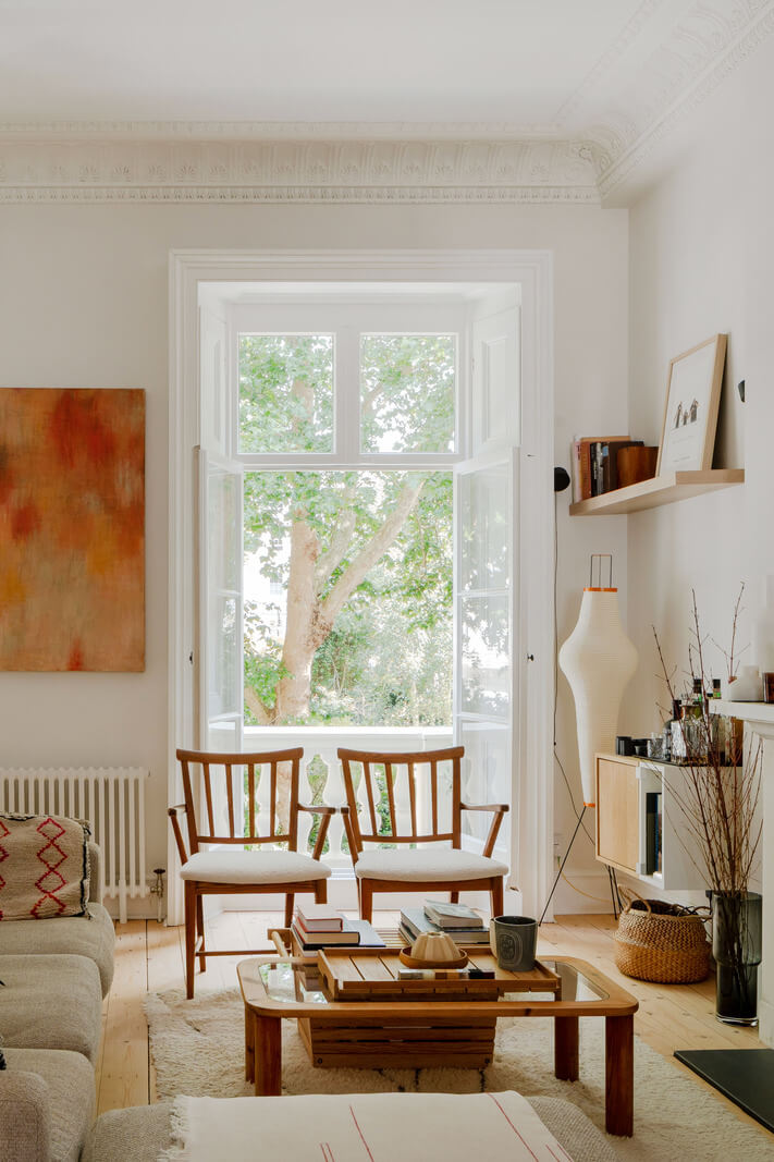 large glass balcony doors london living room