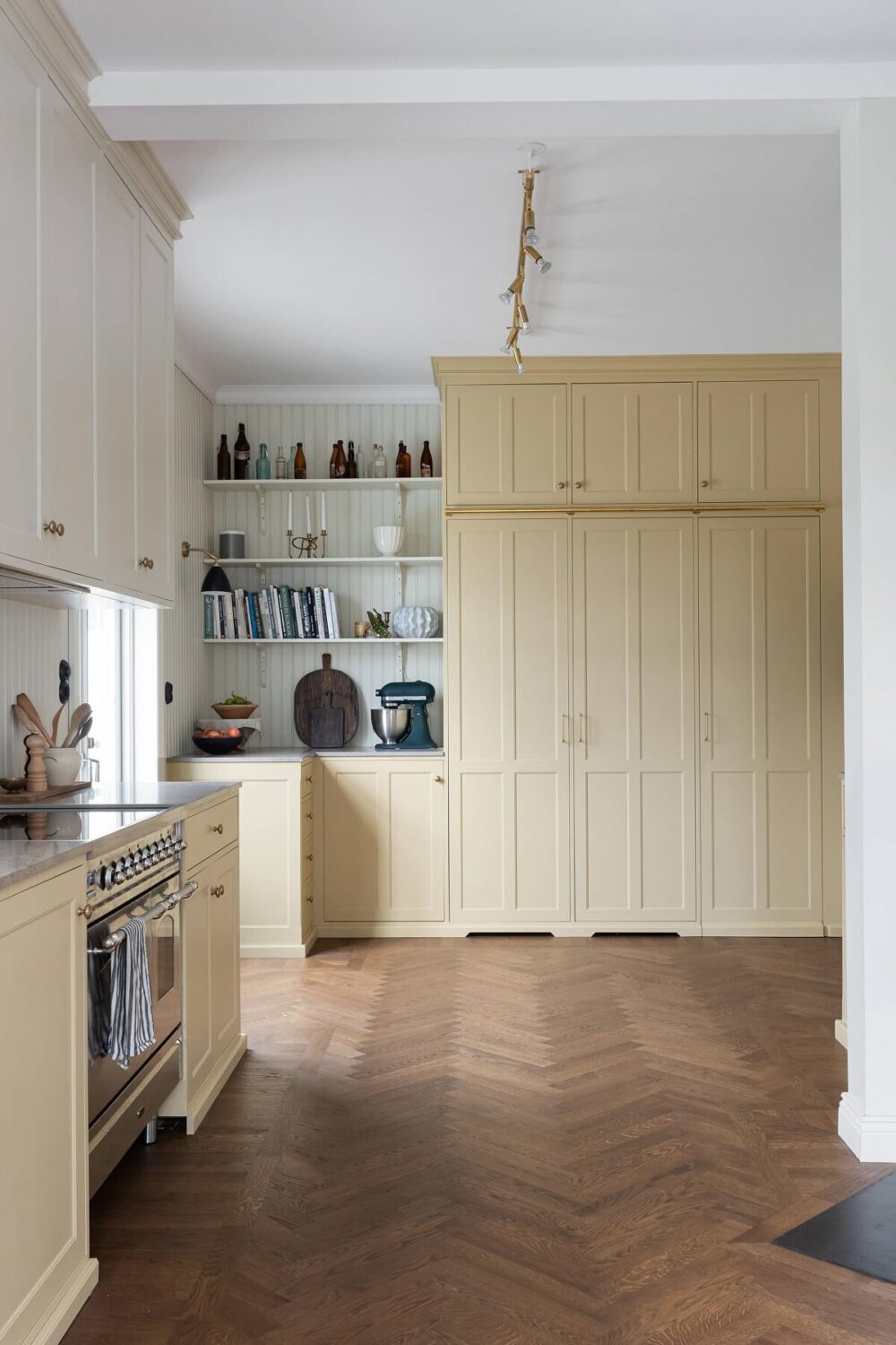 Yellow Kitchen Design Ideas (with Paint Colors) 28 light-yellow-kitchen-cabinets-ppg-limitless-nordroom