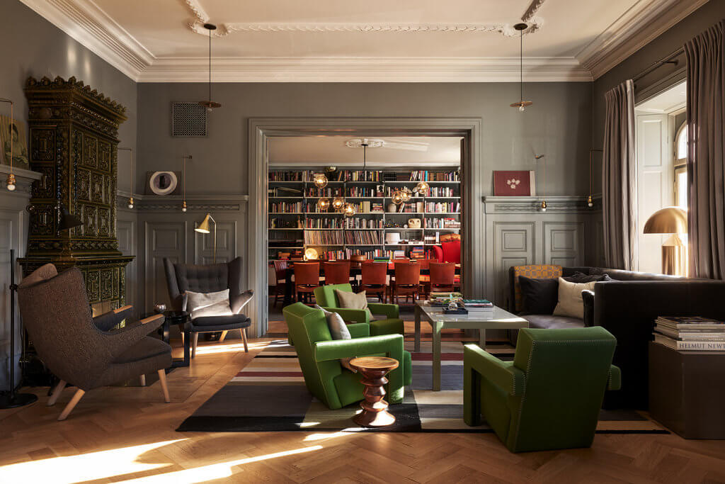 The Best Design Hotels in Stockholm 13 living-room-ett-hem-design-hotels-stockholm-nordroom