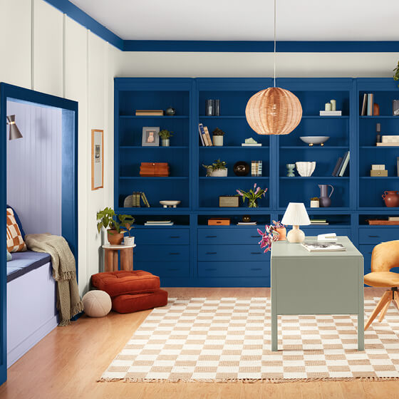 Every Color of the Year for 2025 (So Far!) 10 living room valspar-color-of-the-year-2025-encore-nordroom