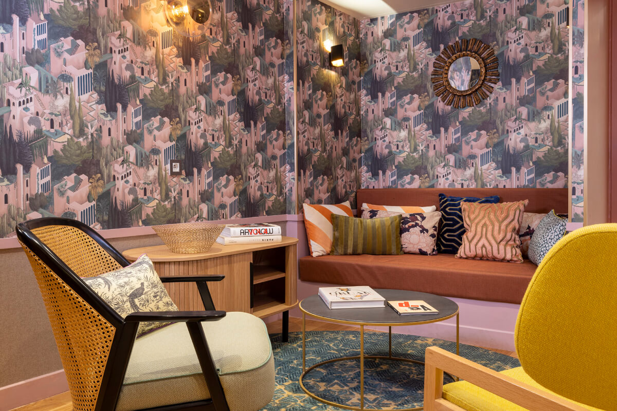 Top Boutique & Design Hotels in the Latin Quarter of Paris 18 lobby hotel jardin de cluny Top Boutique & Design Hotels in the Latin Quarter of Paris