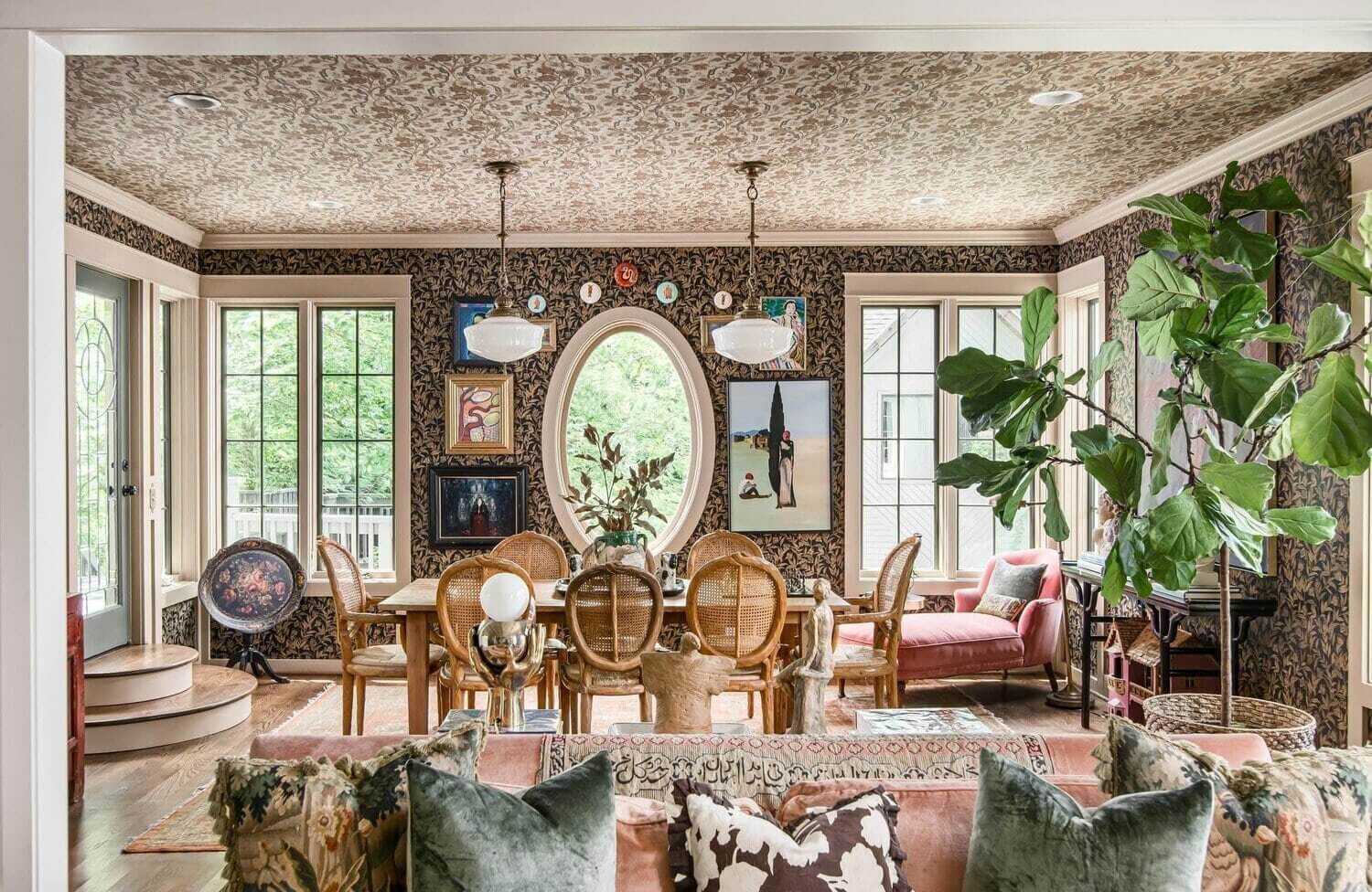 Louisa Pierce's Vintage Eclectic Nashville Home 2 louisa pierce vintage eclectic nashville home for sale nordroom1 Louisa Pierce's Vintage Eclectic Nashville Home