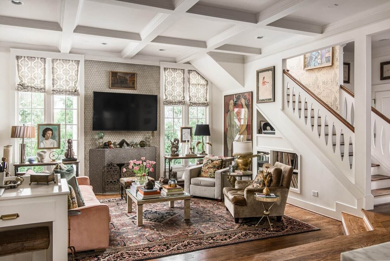 Louisa Pierce's Vintage Eclectic Nashville Home 3 louisa pierce vintage eclectic nashville home for sale nordroom2 Louisa Pierce's Vintage Eclectic Nashville Home