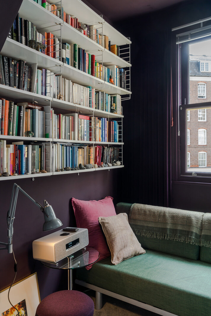 2026 Color of the Year Prediction (with Color Palettes) 14 narrow deep purple living room